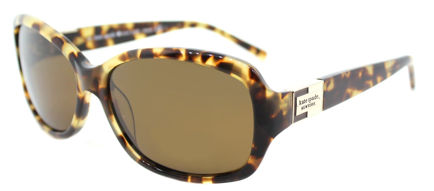 Kate Spade KS Annika/P ESPP Rectangle Plastic Tortoise/ Havana Sunglasses with Brown Polarized Lens sold by Gaffos product image thumbnail 2