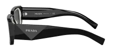 Prada PR 06YS 09Q5S0 Rectangle Plastic Black Sunglasses with Grey Lens sold by Gaffos
