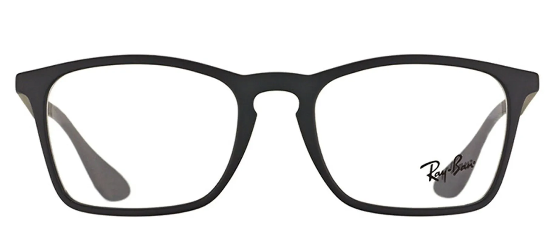 Ray-Ban RX 7045 5364 Rectangle Plastic Black Eyeglasses with Demo Lens sold by Gaffos