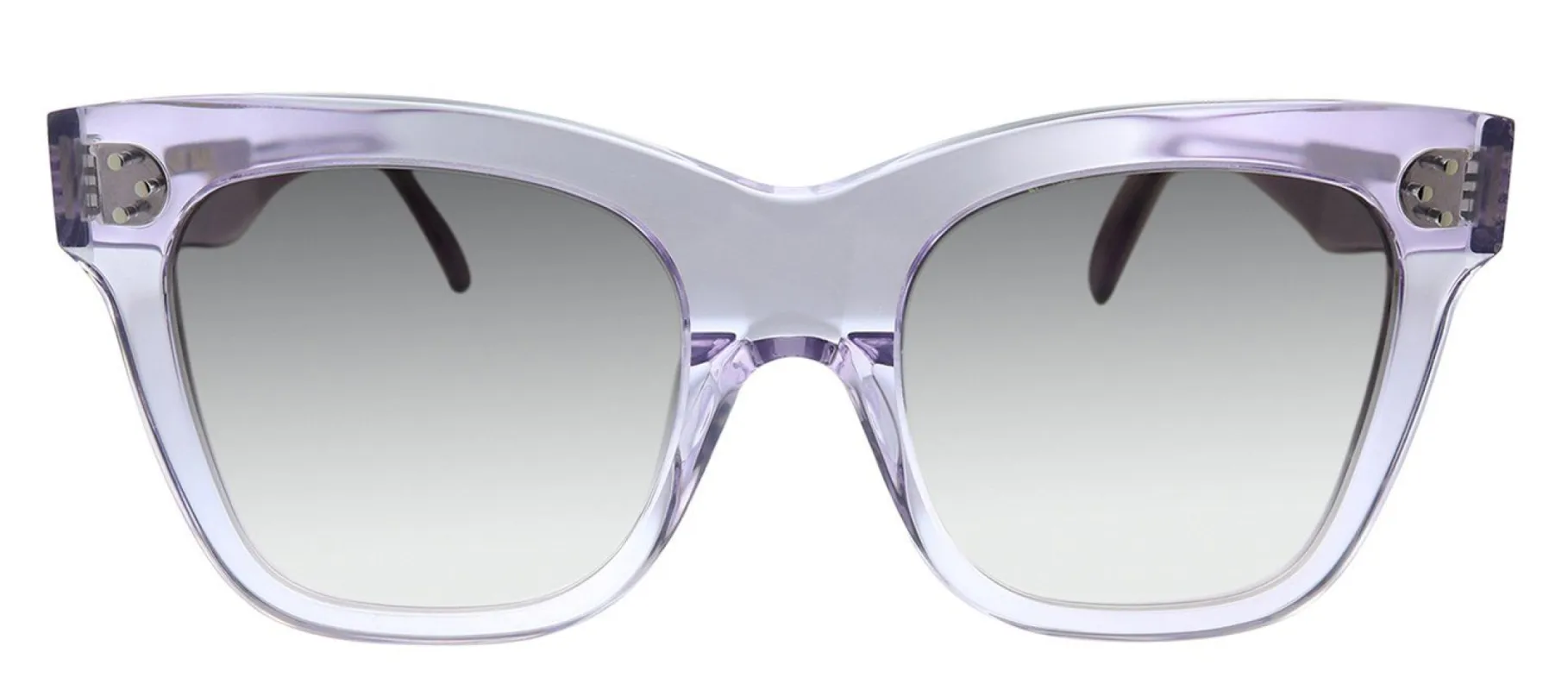 Celine CL 40183F 78F Square Plastic Purple Sunglasses with Grey Gradient Lens sold by Gaffos