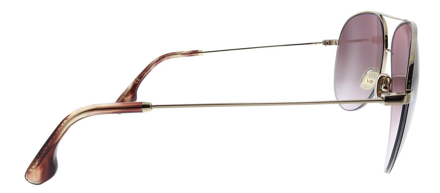 Victoria Beckham VB 90S 712 Pilot Metal Gold Sunglasses with Purple Lens sold by Gaffos product image thumbnail 3