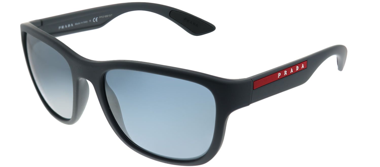 Prada Linea Rossa Active PS 01US UFK5L0 Square Plastic Grey Sunglasses with Grey Mirror Lens sold by Gaffos product image thumbnail 2