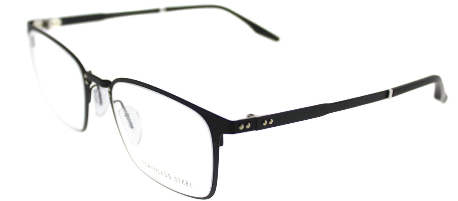 Safilo SA Canalino03 003 Rectangle Metal Black Eyeglasses with Demo Lens sold by Gaffos product image thumbnail 2