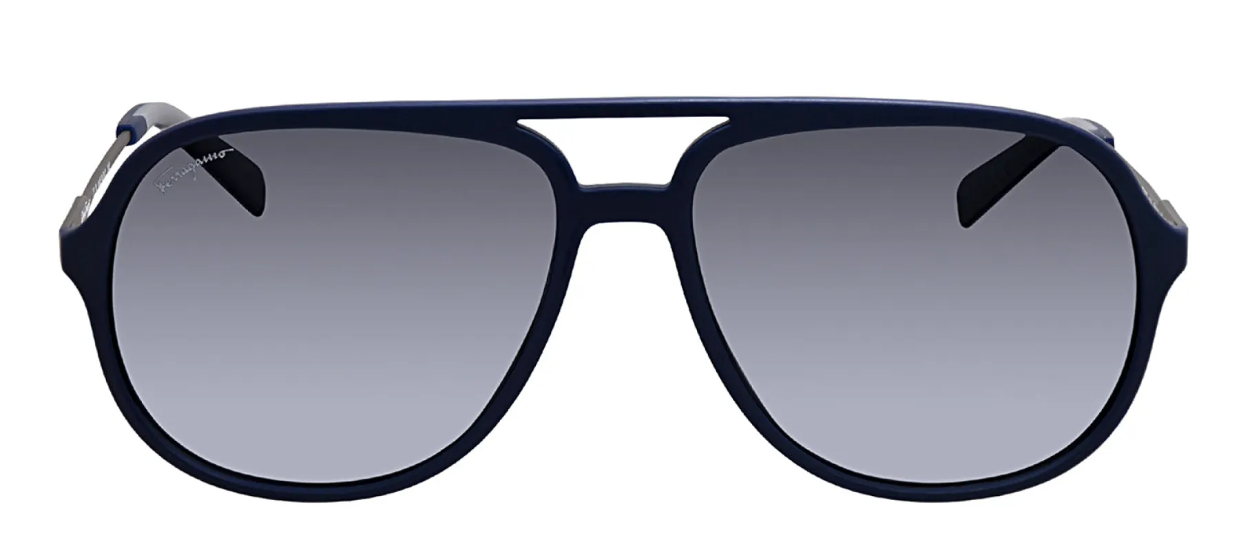 Salvatore Ferragamo SF 999S 414 Navigator Plastic Blue Sunglasses with Blue Gradient Lens sold by Gaffos