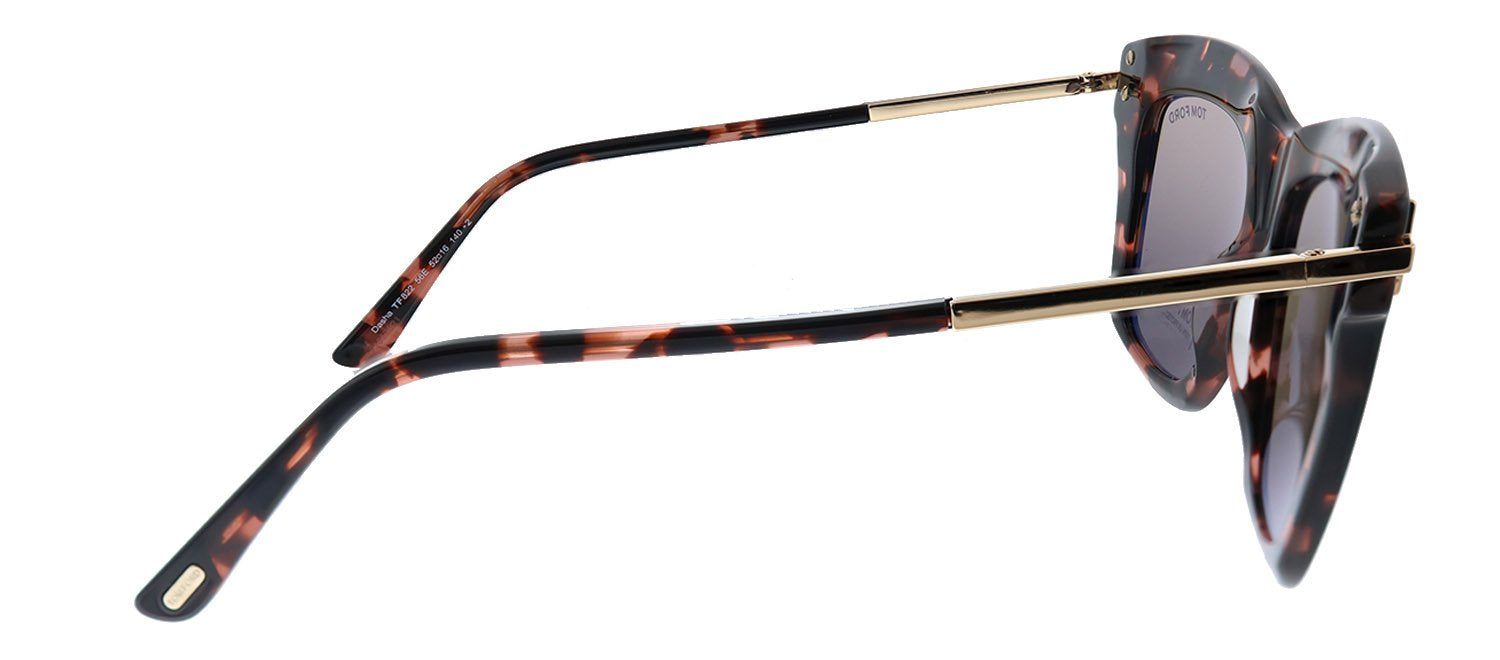 Tom Ford Dasha TF 822 56E Square Plastic Havana Sunglasses with Brown Lens sold by Gaffos product image thumbnail 3