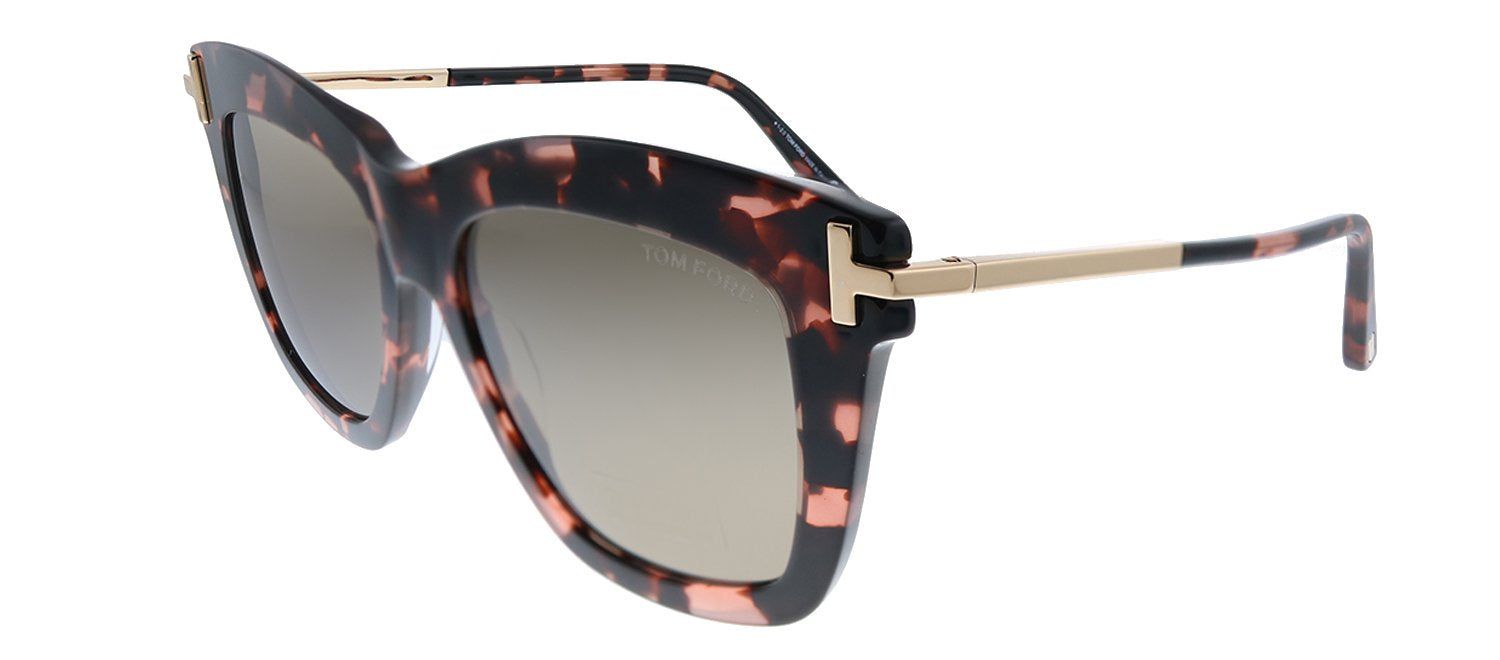 Tom Ford Dasha TF 822 56E Square Plastic Havana Sunglasses with Brown Lens sold by Gaffos product image thumbnail 2