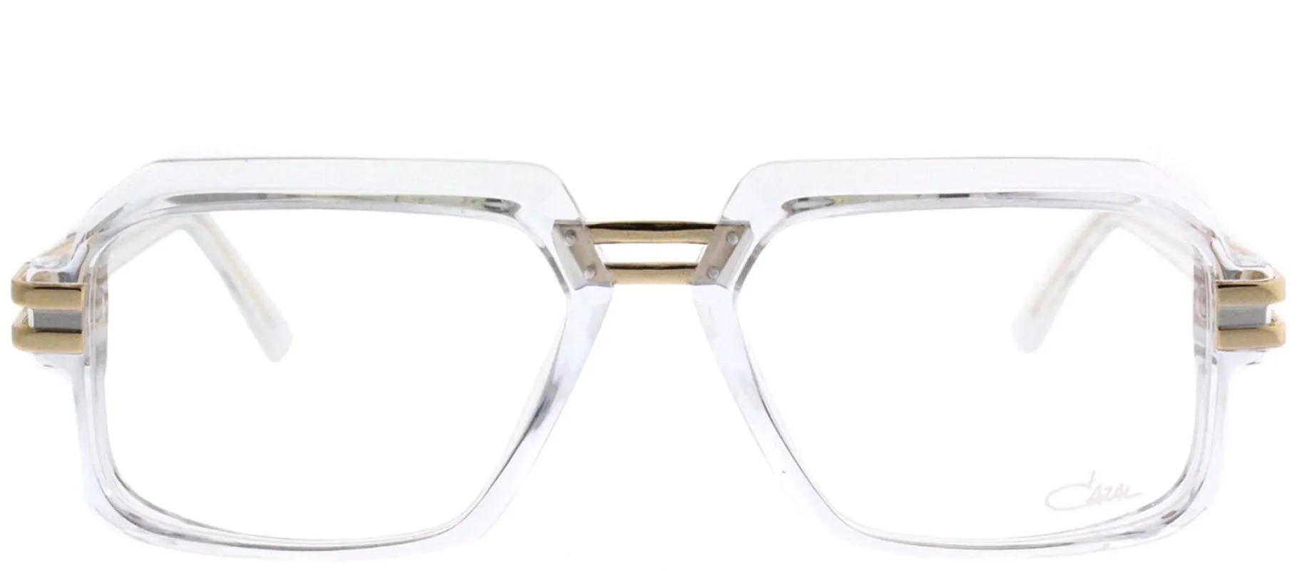 Cazal 6004 004 Rectangle Plastic Clear Eyeglasses with Demo Lens sold by Gaffos