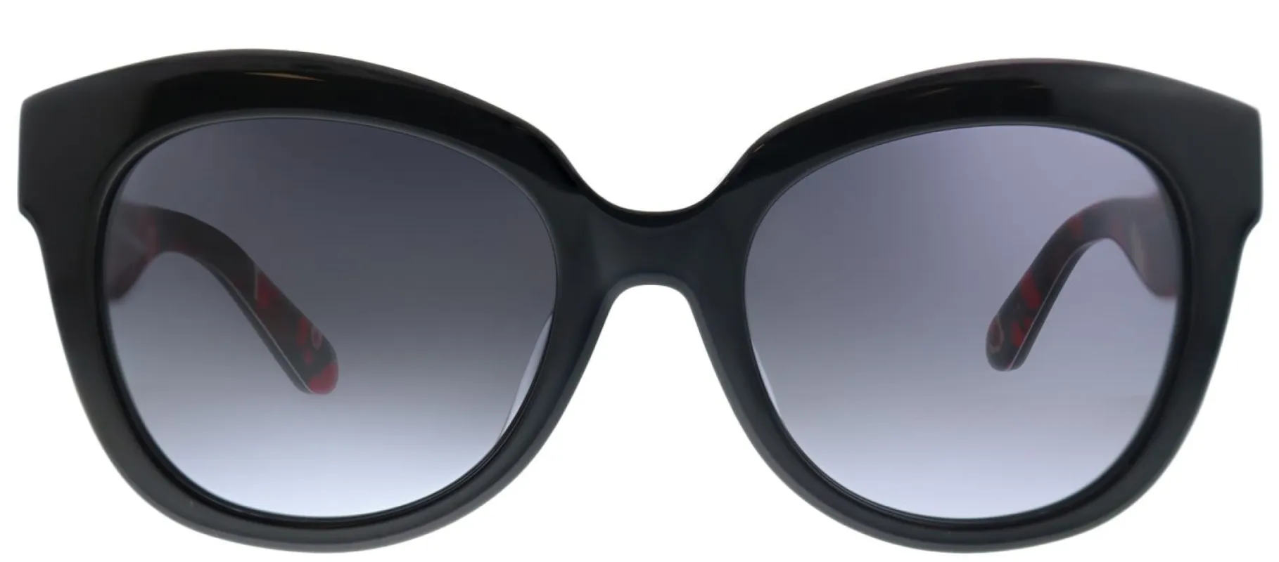 Kate Spade KS Amberly/F/S OCH Cat-Eye Plastic Black Sunglasses with Grey Gradient Lens sold by Gaffos