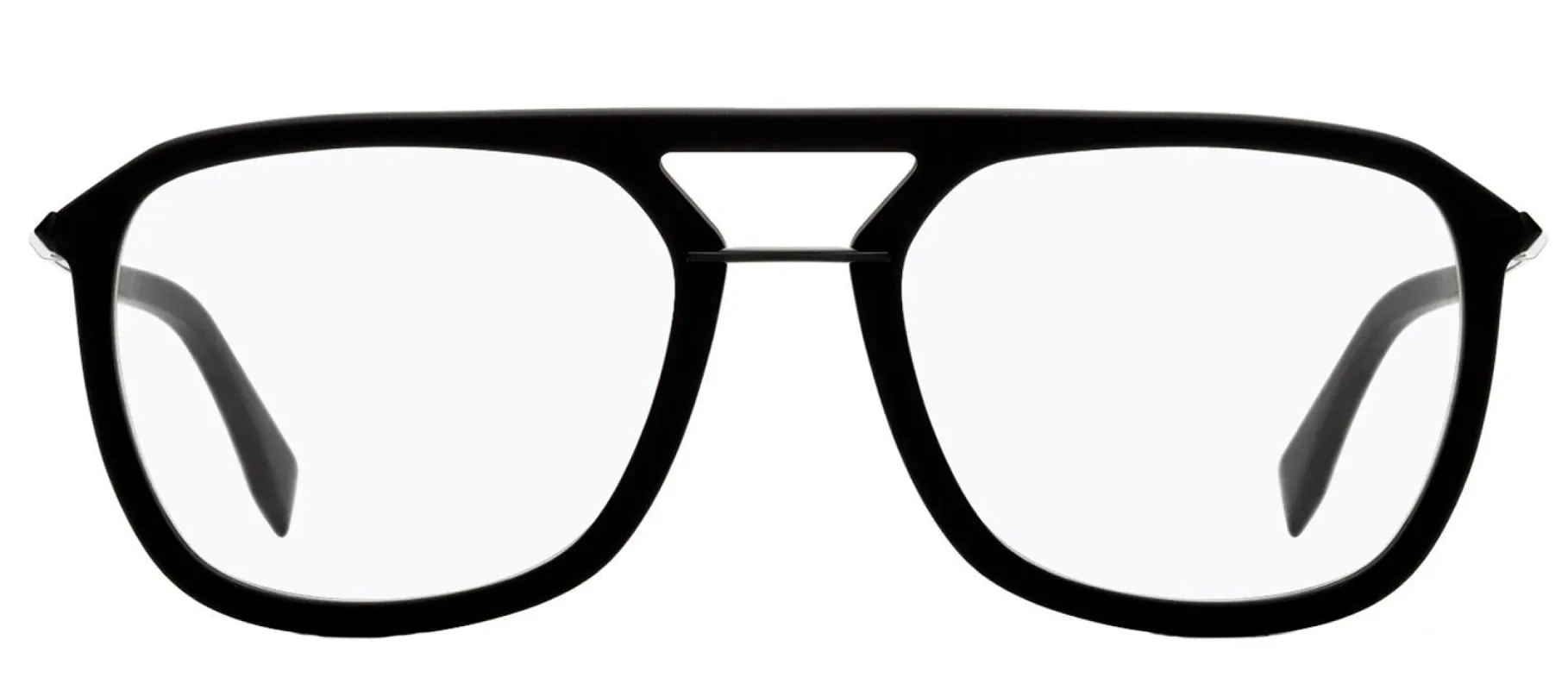 Fendi FF M0033 003 Square Plastic Black Eyeglasses with Demo Lens sold by Gaffos