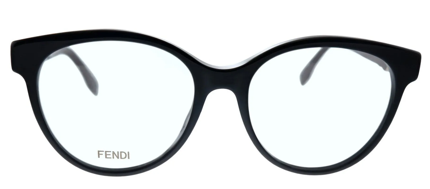 Fendi FF 0275 807 Round Plastic Black Eyeglasses with Demo Lens sold by Gaffos