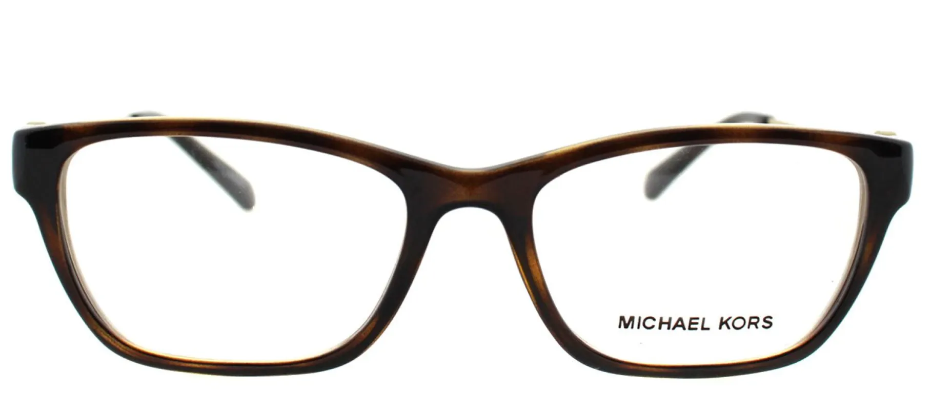 Michael Kors MK 8005 3006 Rectangle Plastic Tortoise/ Havana Eyeglasses with Demo Lens sold by Gaffos