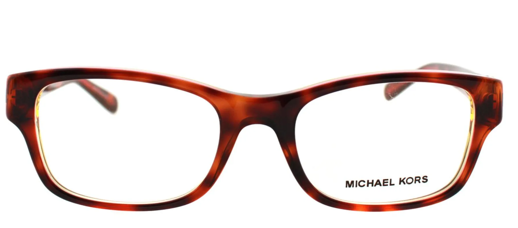 Michael Kors MK 8001 3004 Rectangle Plastic Tortoise/ Havana Eyeglasses with Demo Lens sold by Gaffos