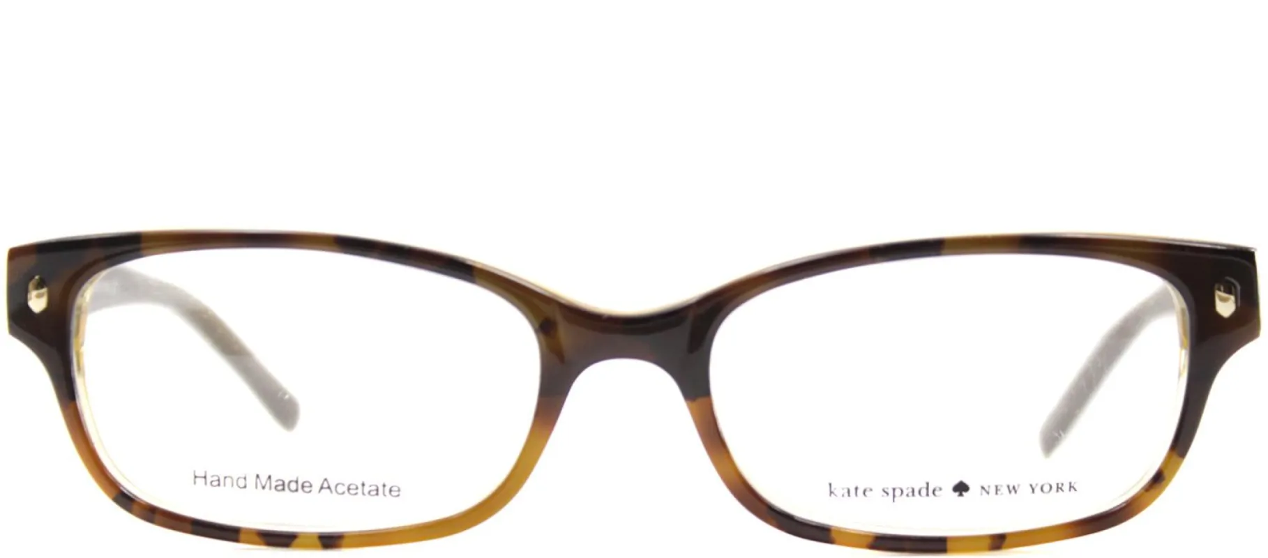 Kate Spade KS Lucyann JMD Rectangle Plastic Tortoise/ Havana Eyeglasses with Demo Lens sold by Gaffos
