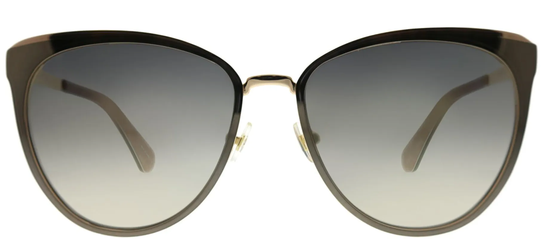 Kate Spade KS Jabrea 06J FQ Cat-Eye Metal Brown Sunglasses with Brown Gradient Lens sold by Gaffos