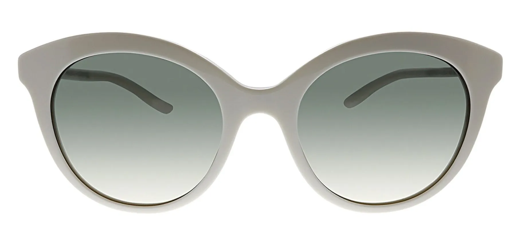 Prada PR 02YS 142130 Round Plastic White Sunglasses with Grey Gradient Lens sold by Gaffos