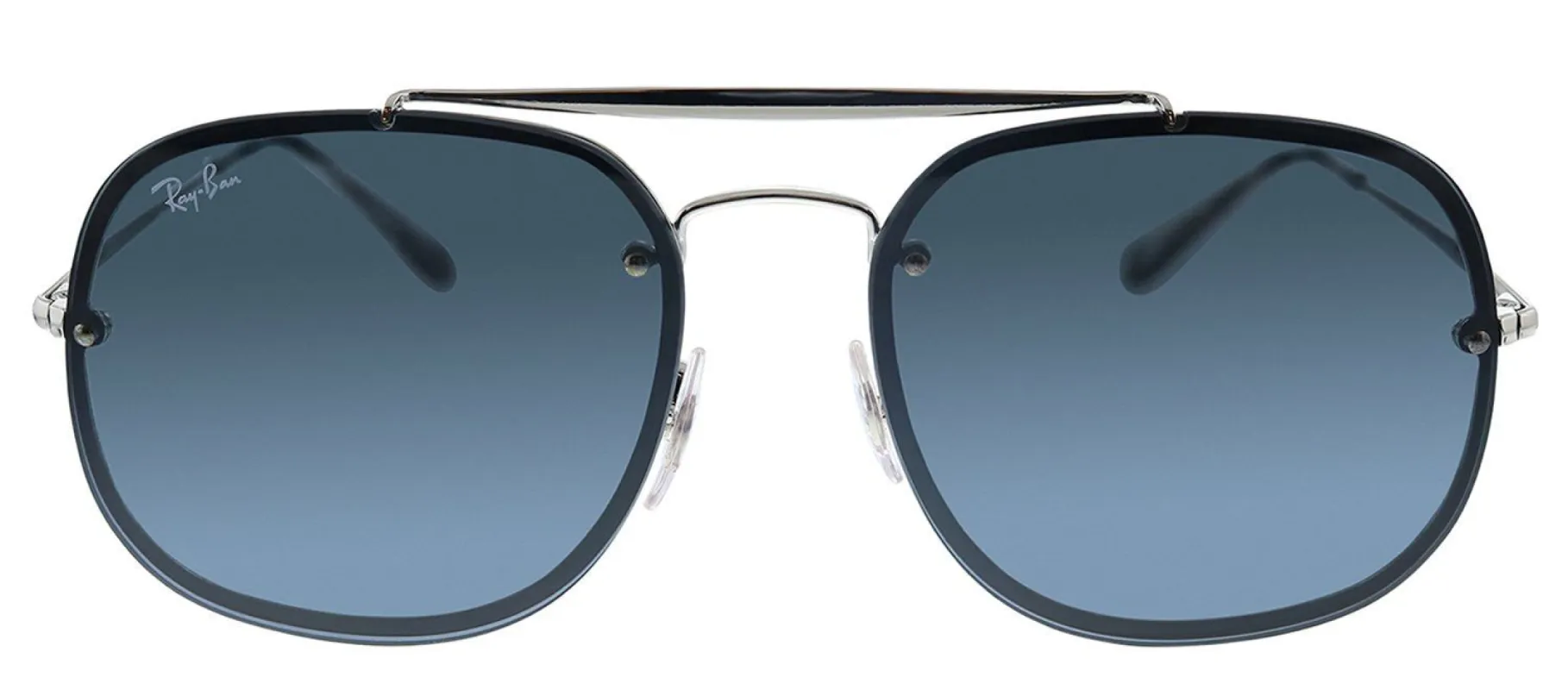 Ray-Ban RB 3583N 003/87 Pilot Metal Silver Sunglasses with Grey Lens sold by Gaffos
