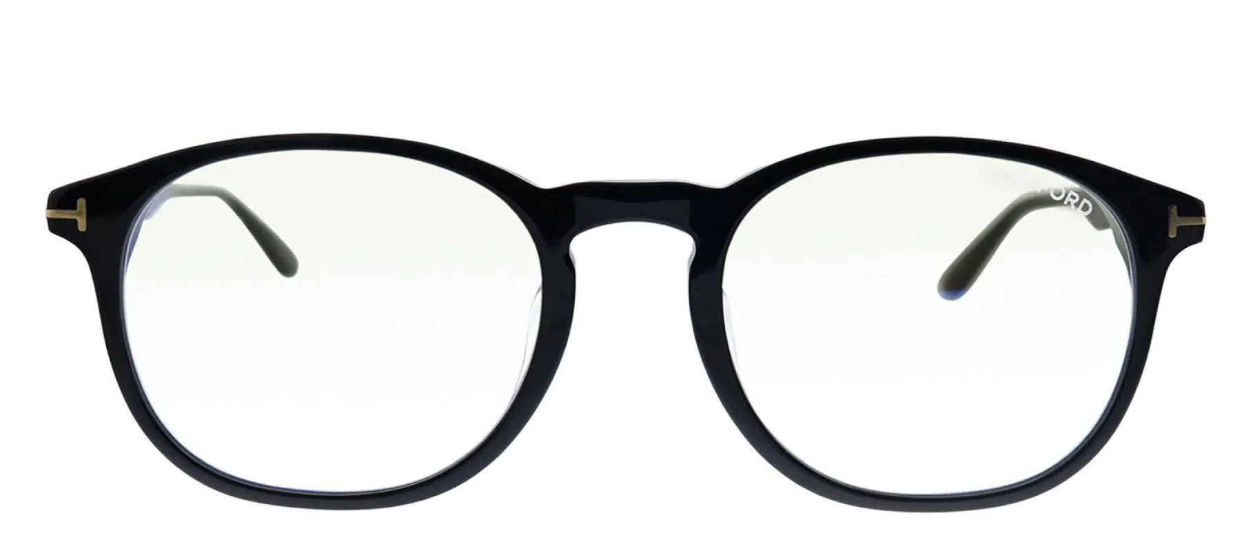 Tom Ford FT 5680-F-B 001 Oval Plastic Black Eyeglasses with Demo Lens sold by Gaffos