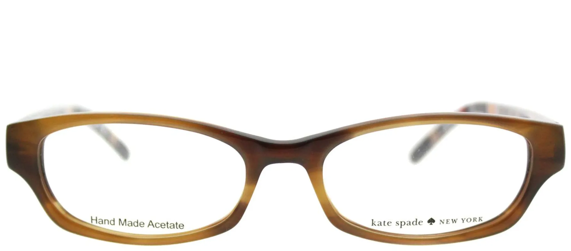 Kate Spade KS Twyla JZS Rectangle Plastic Brown Eyeglasses with Demo Lens sold by Gaffos