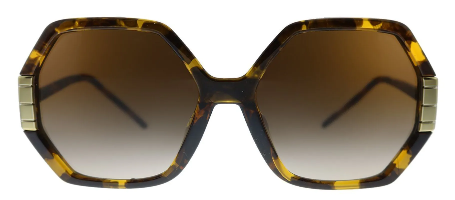 Tory Burch TY 9062U 151913 Geometric Plastic Dark Tortoise Sunglasses with Brown Gradient Lens sold by Gaffos