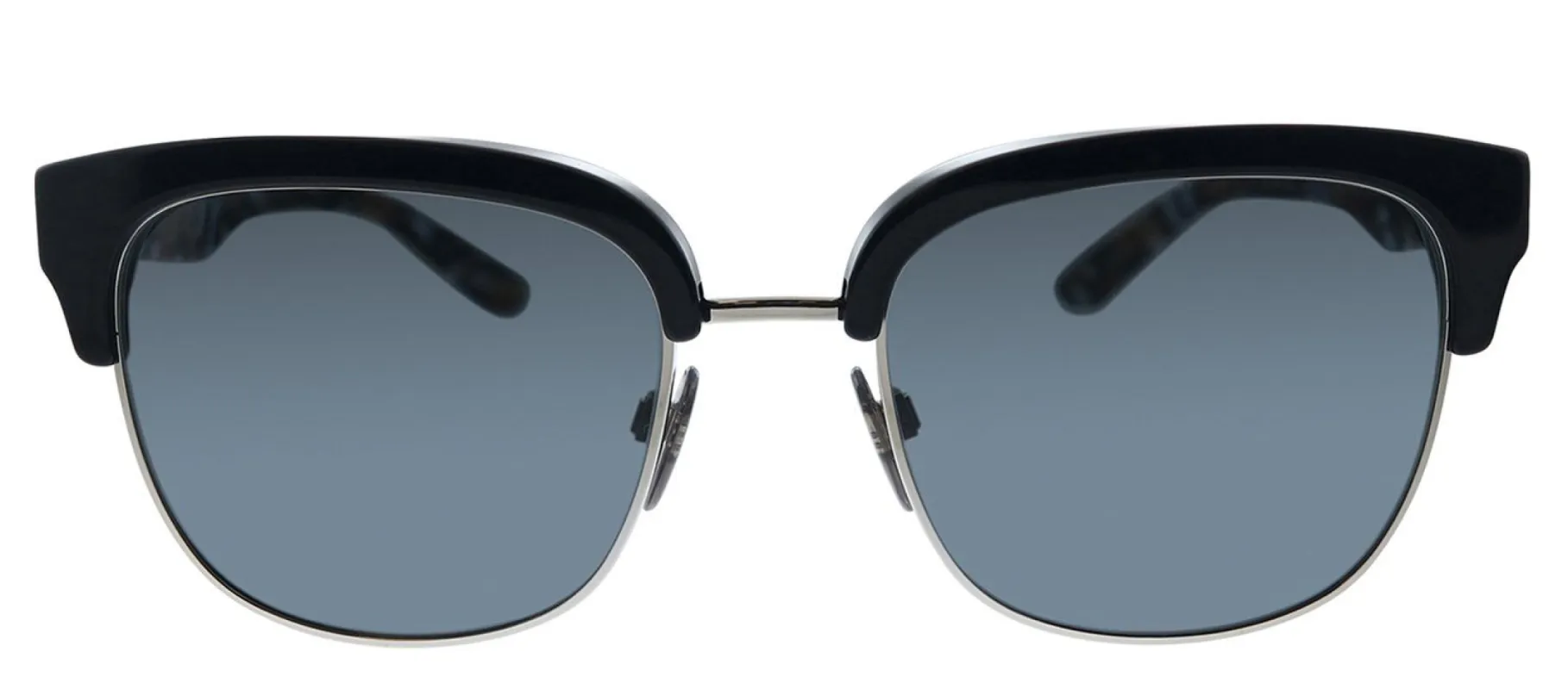 Burberry BE 4272 373587 Square Metal Black Sunglasses with Grey Lens sold by Gaffos