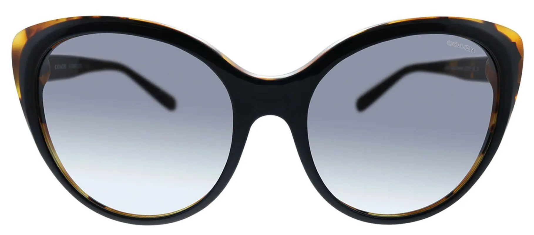 Coach HC 8260F 544611 Cat-Eye Plastic Havana Sunglasses with Grey Gradient Lens sold by Gaffos