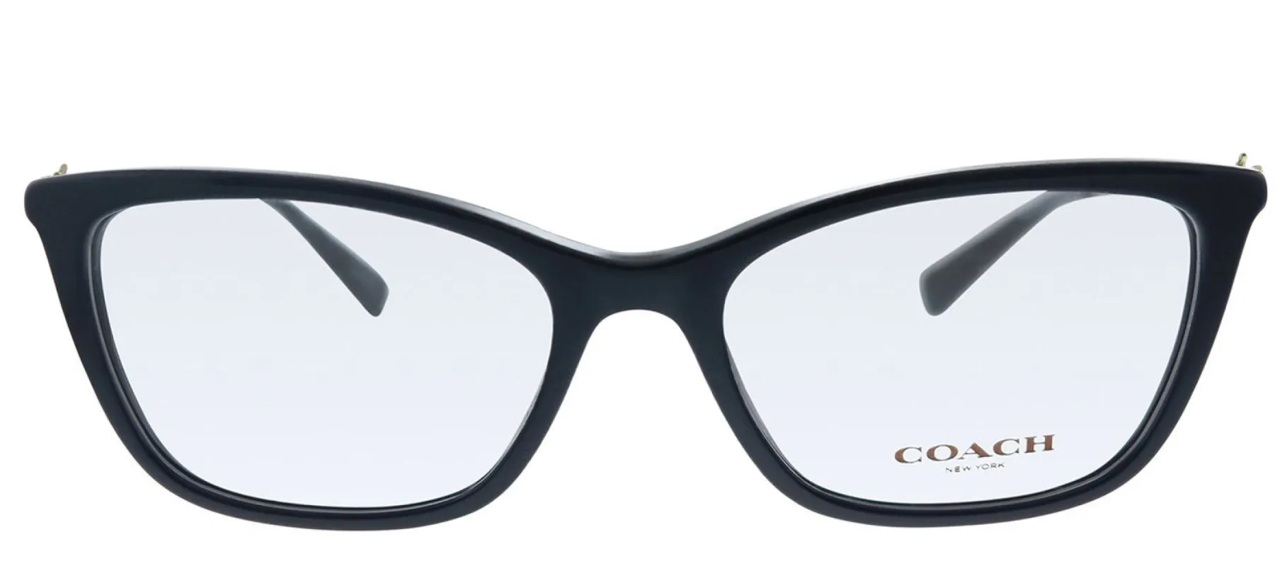 Coach HC 6107 5486 Rectangle Plastic Black Eyeglasses with Demo Lens sold by Gaffos