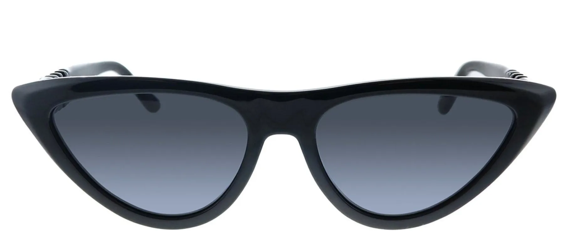 Jimmy Choo JC SPARKS/G/S 807 IR Cat-Eye Plastic Black Sunglasses with Blue Lens sold by Gaffos