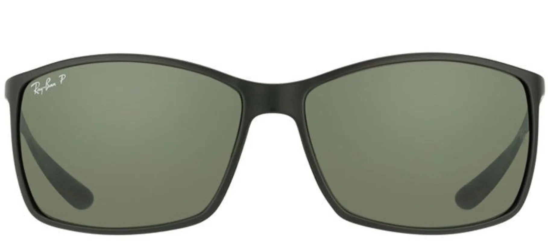 Ray-Ban Lightweight RB 4179 601S9A Square Plastic Black Sunglasses with Green Polarized Lens sold by Gaffos