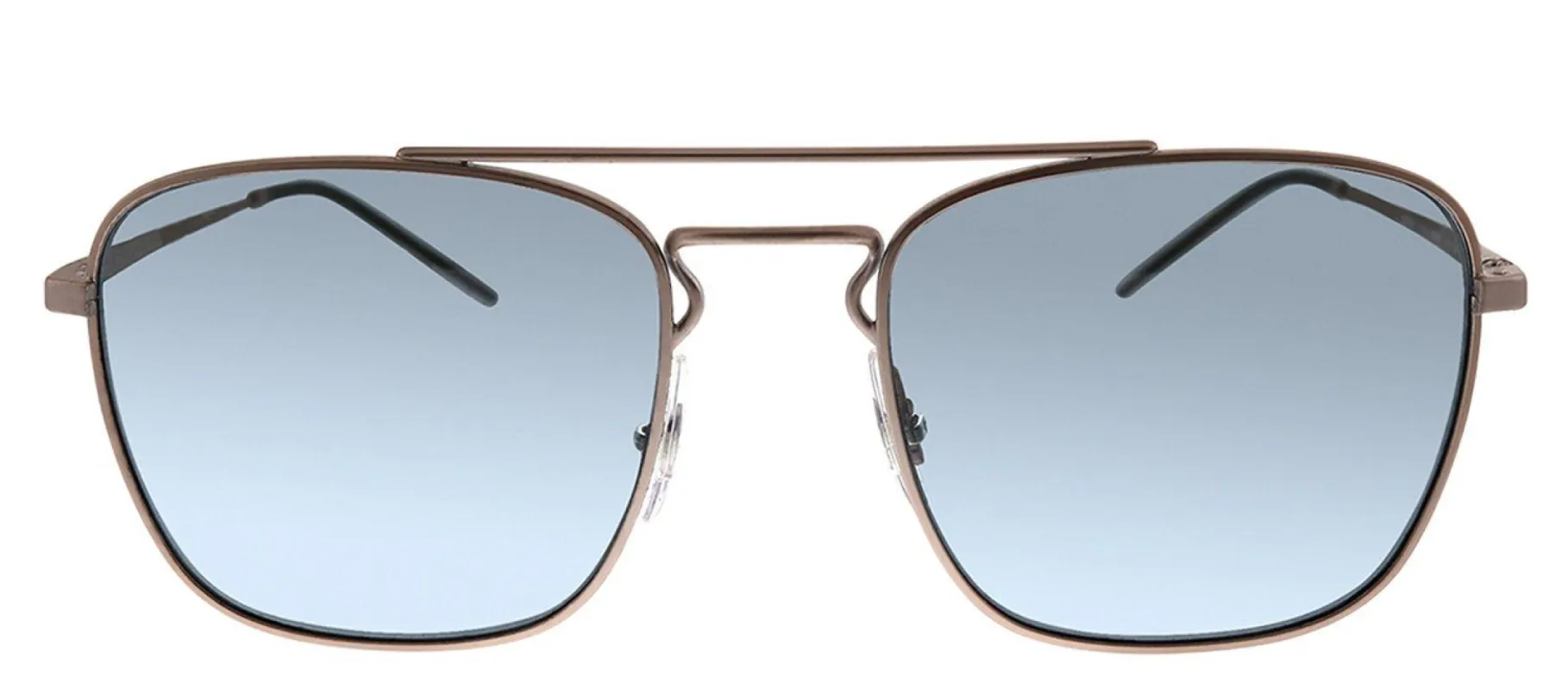 Ray-Ban RB 3588 9146/1 Square Metal Bronze Sunglasses with Grey Plastic Lens sold by Gaffos