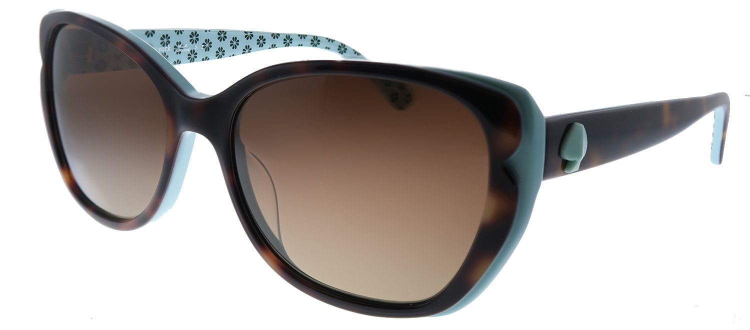 Kate Spade KS AUGUSTA/G/S 2NL LA Square Plastic Havana Sunglasses with Brown Gradient Polarized Lens sold by Gaffos product image thumbnail 2