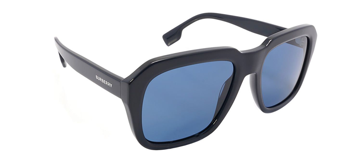Burberry BE 4350 395180 Square Plastic Blue Sunglasses with Blue Standard Lens sold by Gaffos