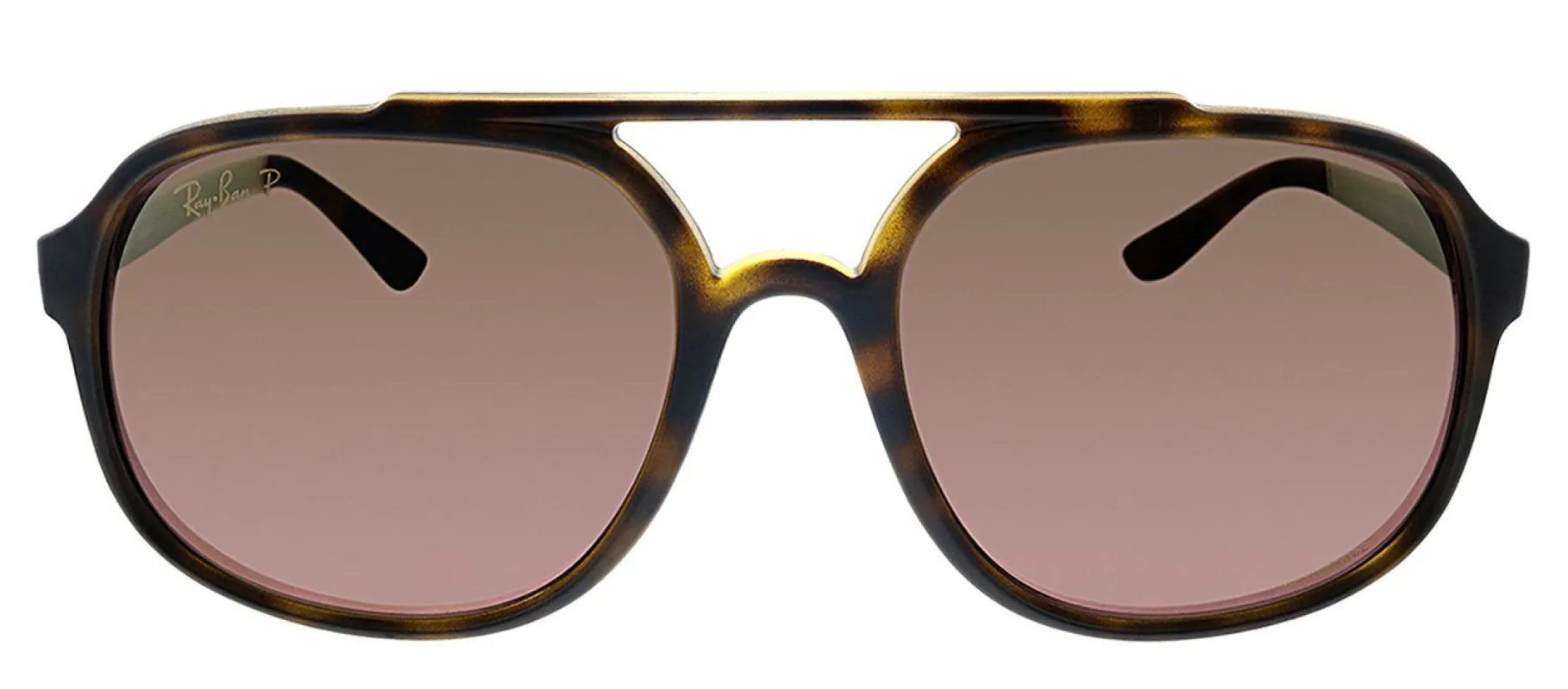 Ray-Ban RB 4312CH 894/6B Square Plastic Tortoise Sunglasses with Brown Polarized Lens sold by Gaffos