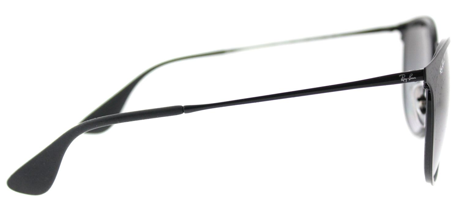 Ray-Ban RB 3539 002/T3 Round Metal Black Sunglasses with Grey Gradient Polarized Lens sold by Gaffos product image thumbnail 3