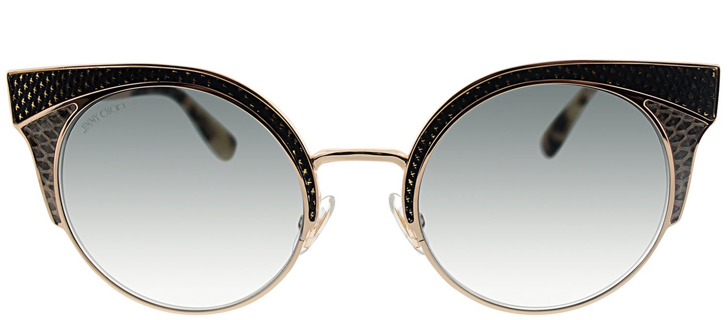 Jimmy Choo JC ORA PSW Fashion Metal Gold Sunglasses with Grey Lens sold by Gaffos