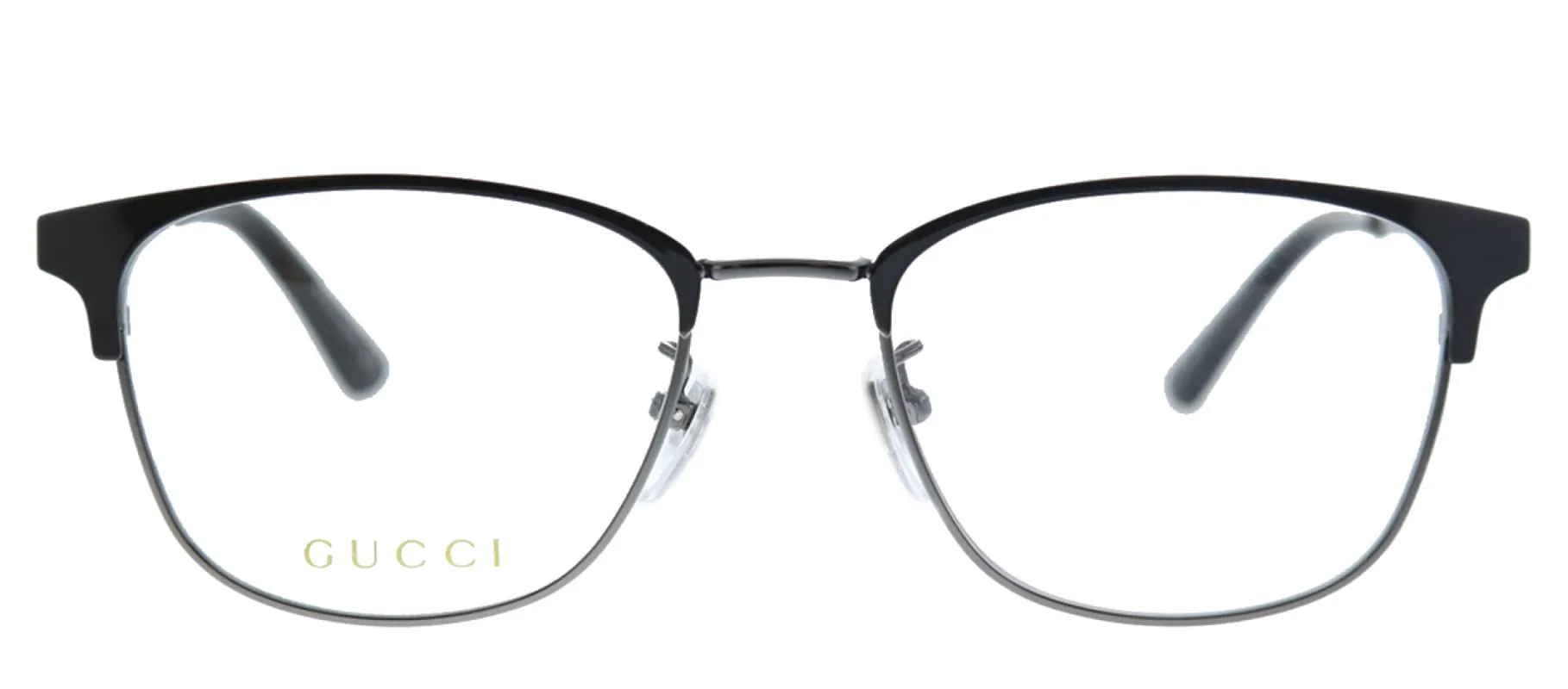 Gucci GG 0609OK 003 Square Metal Burgundy/ Red Eyeglasses with Demo Lens sold by Gaffos