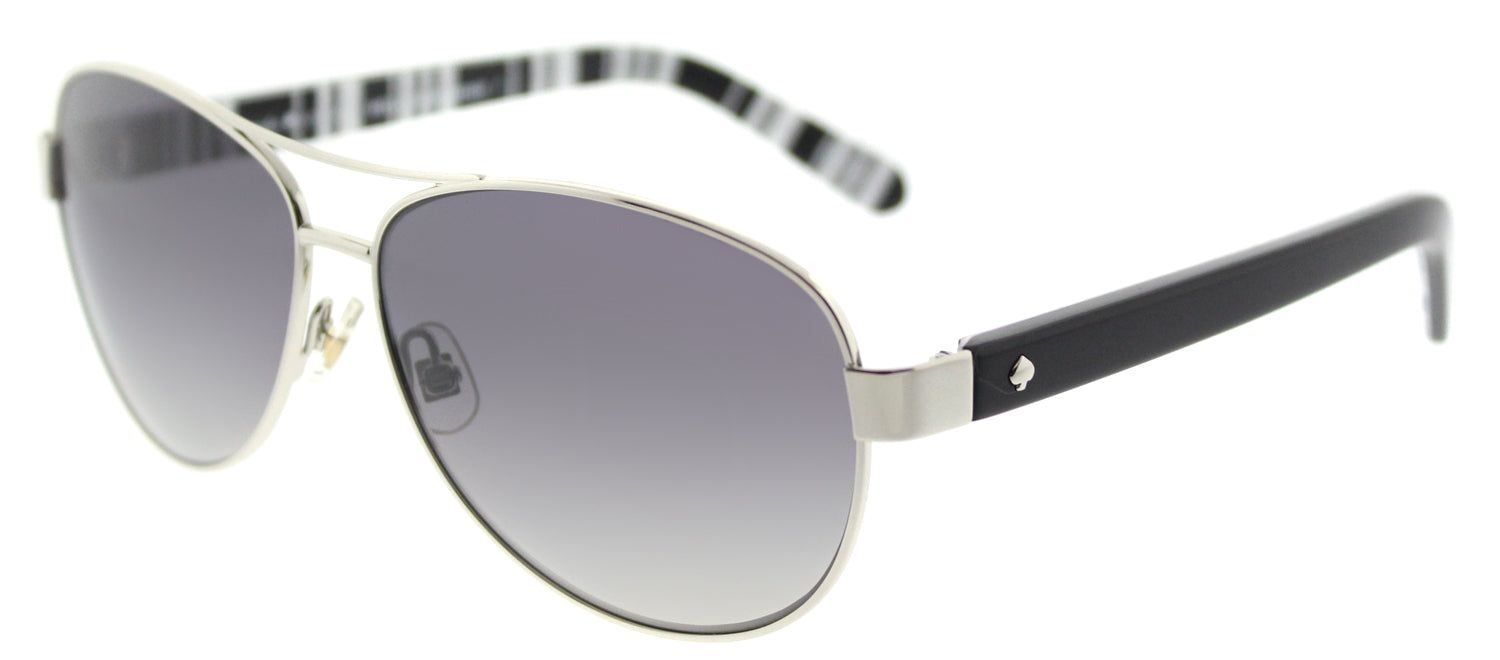 Kate Spade KS Dalia2/P 79D Aviator Metal Silver Sunglasses with Grey Polarized Lens sold by Gaffos product image thumbnail 2