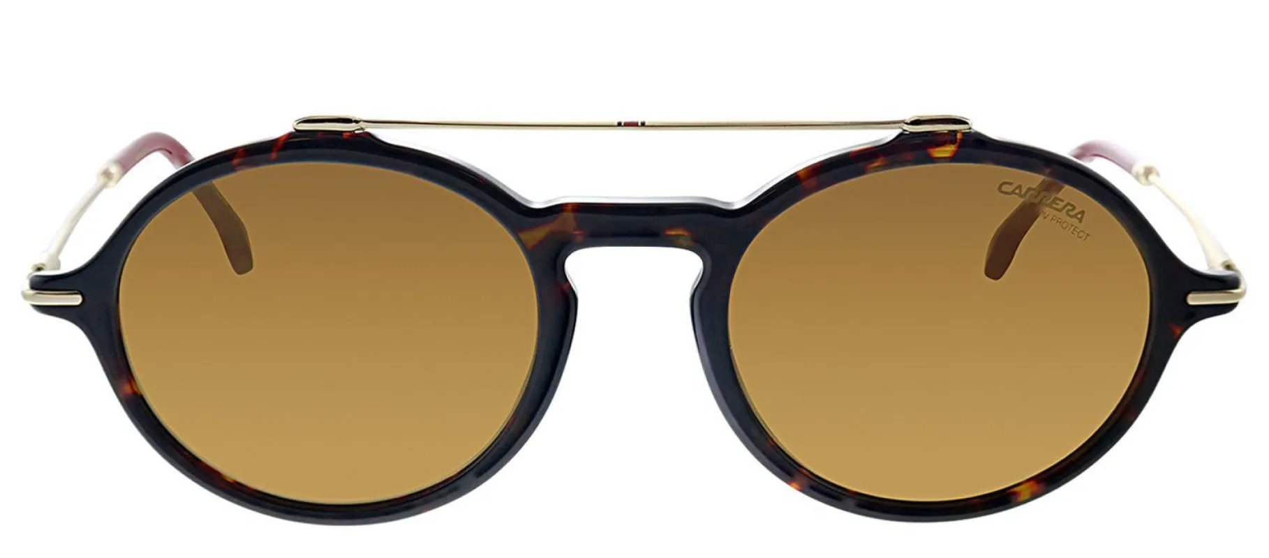 Carrera CA Carrera195 063 Round Plastic Havana Sunglasses with Brown Lens sold by Gaffos