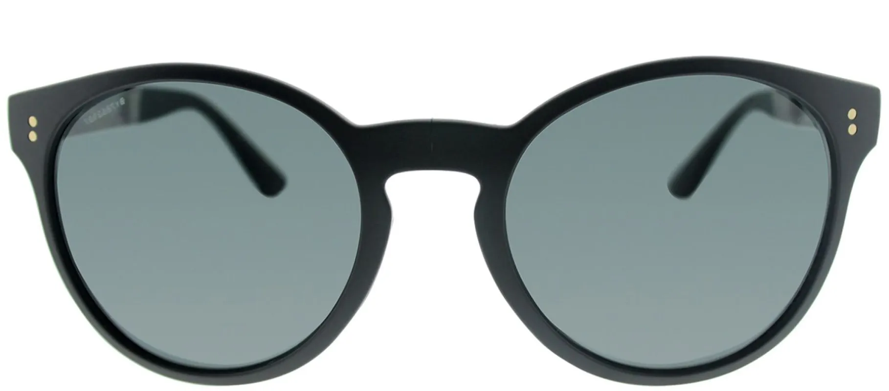 Burberry BE 4221 35945V 55 Round Plastic Black Sunglasses with Grey Polarized Lens sold by Gaffos