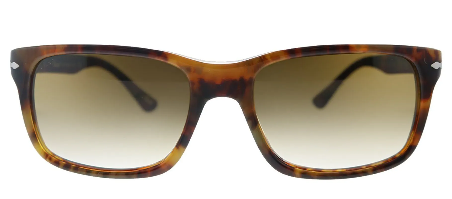 Persol PO 3048S 108/51 Rectangle Plastic Caffe Sunglasses with Brown Gradient Lens sold by Gaffos