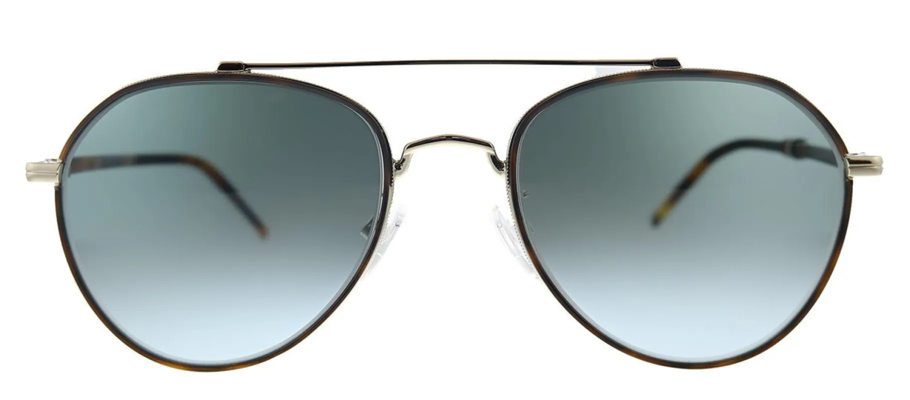 Tommy Hilfiger TH 1678/F/S J5G Aviator Metal Gold Sunglasses with Green Gradient Lens made by Gaffos