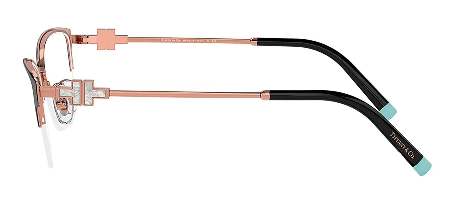 Tiffany & Co. TF 1141 6122 Cat-Eye Metal Black Eyeglasses with Logo Stamped Demo Lenses sold by Gaffos product image thumbnail 3