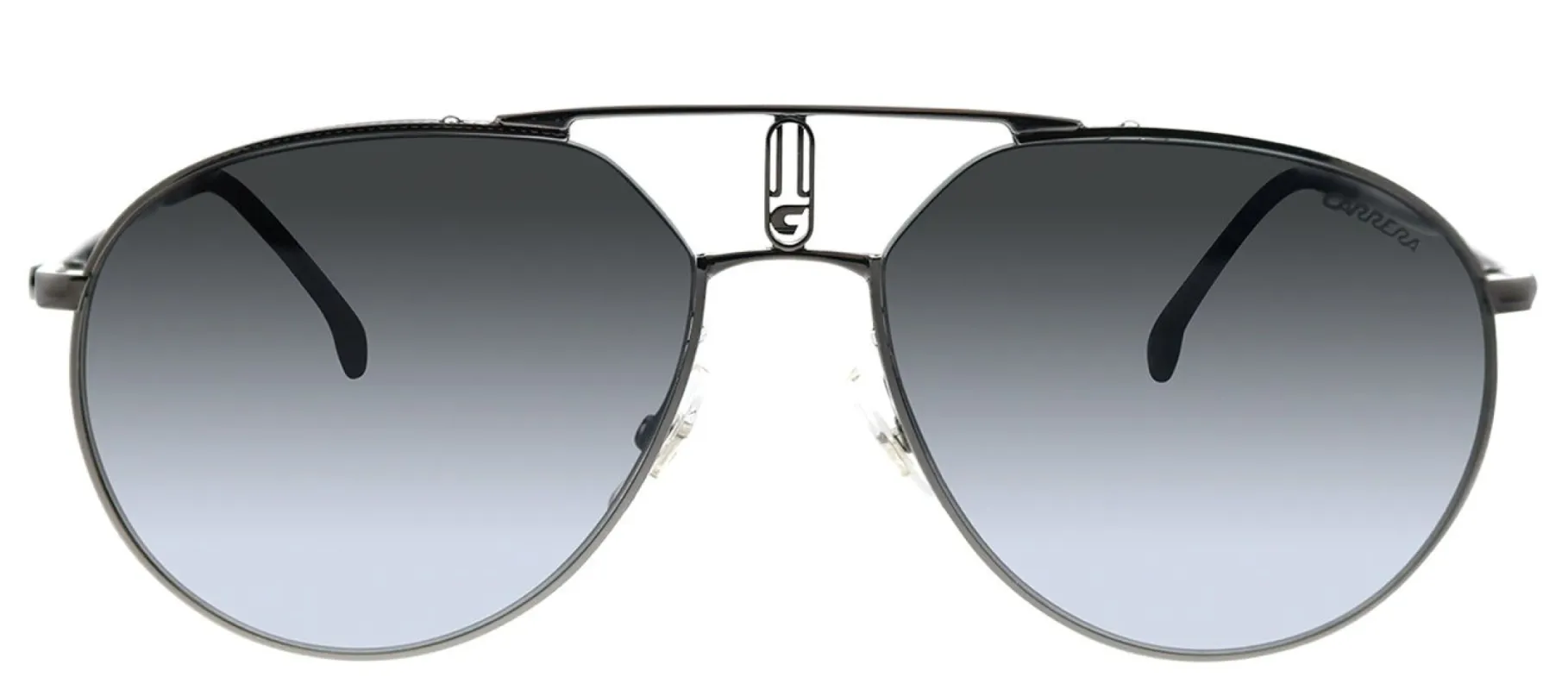 Carrera CA Carrera1025/S KJ1 9O Pilot Metal Grey Sunglasses with Grey Gradient Lens sold by Gaffos