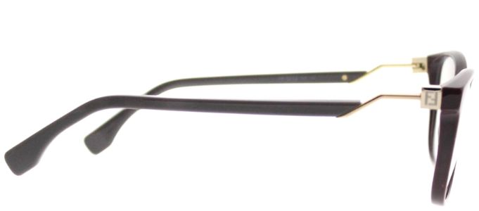Fendi FF 0232 S85 Rectangle Plastic Burgundy/ Red Eyeglasses with Demo Lens sold by Gaffos