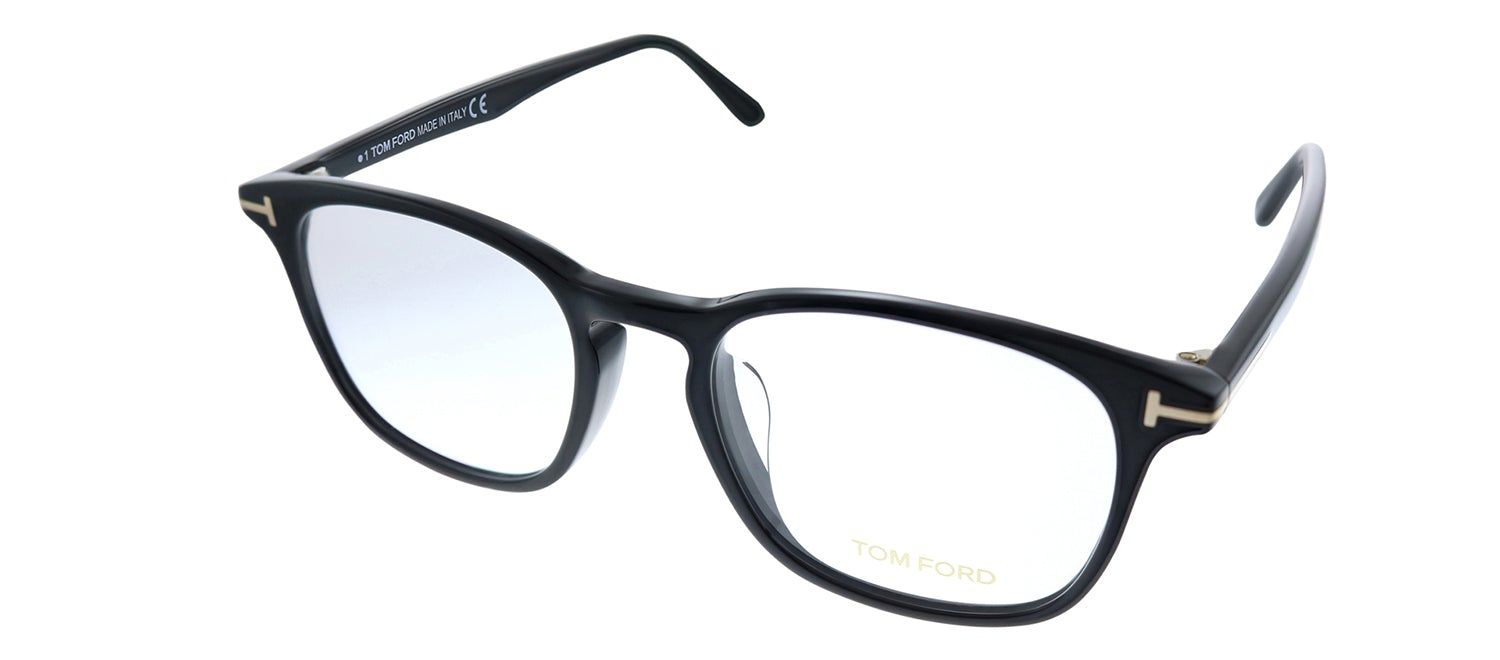 Tom Ford FT 5505-F 001 Square Plastic Black Eyeglasses with Demo Lens sold by Gaffos product image thumbnail 2