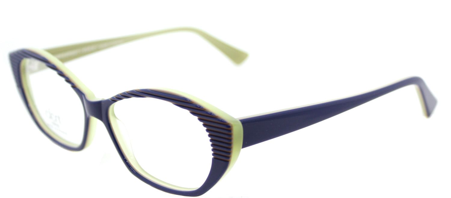 Lafont LF Tarentelle 3072 Cat-Eye Plastic Blue Eyeglasses with Demo Lens sold by Gaffos product image thumbnail 2