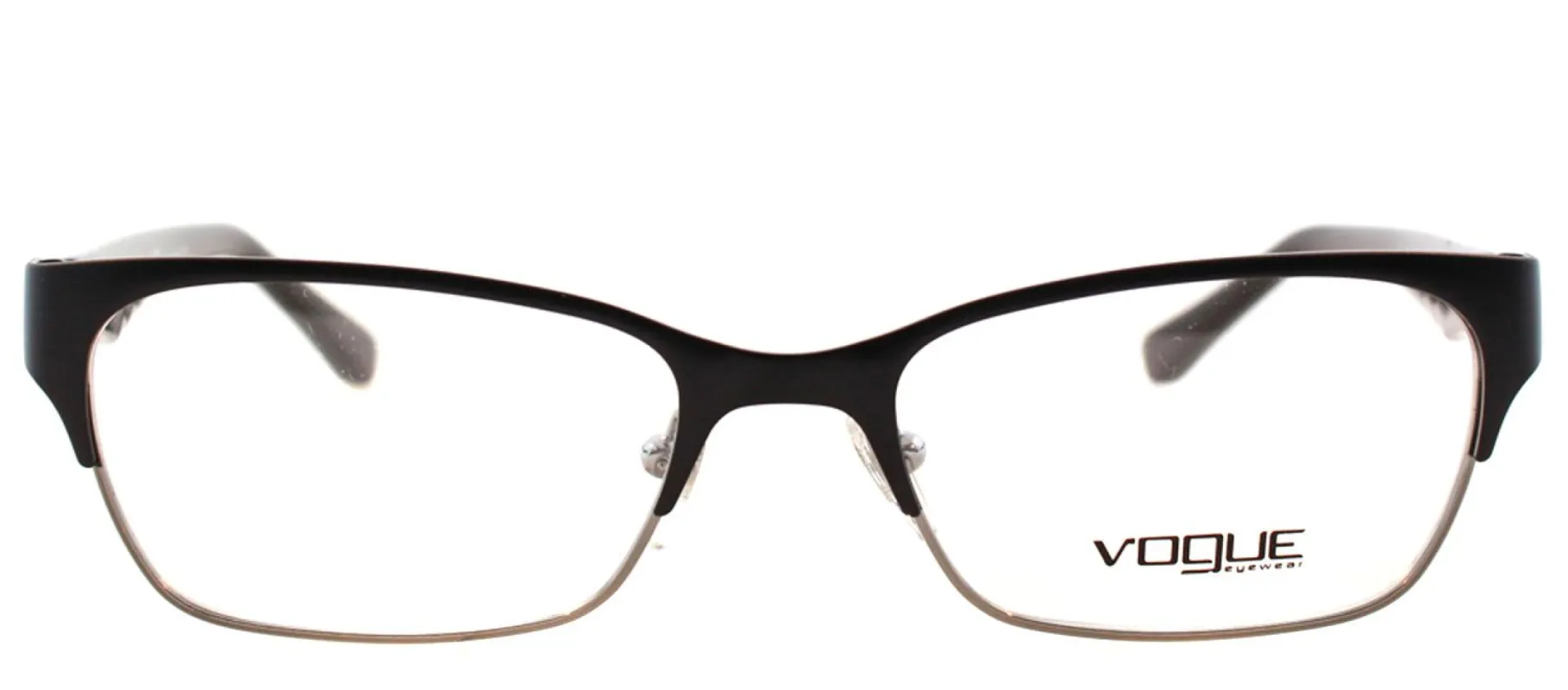 Vogue Eyewear VO 3918 352S Rectangle Metal Black Eyeglasses with Demo Lens sold by Gaffos
