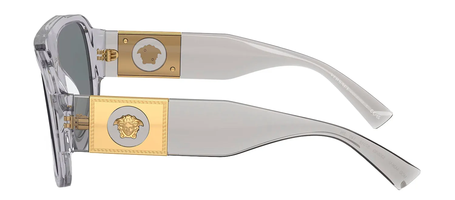 Versace VE 4436U 530580 Pillow Plastic Grey Sunglasses with Blue Lens sold by Gaffos product image thumbnail 3
