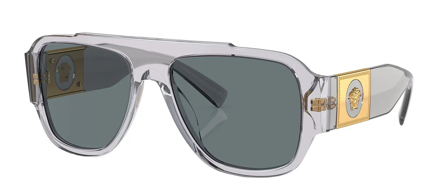 Versace VE 4436U 530580 Pillow Plastic Grey Sunglasses with Blue Lens sold by Gaffos product image thumbnail 2