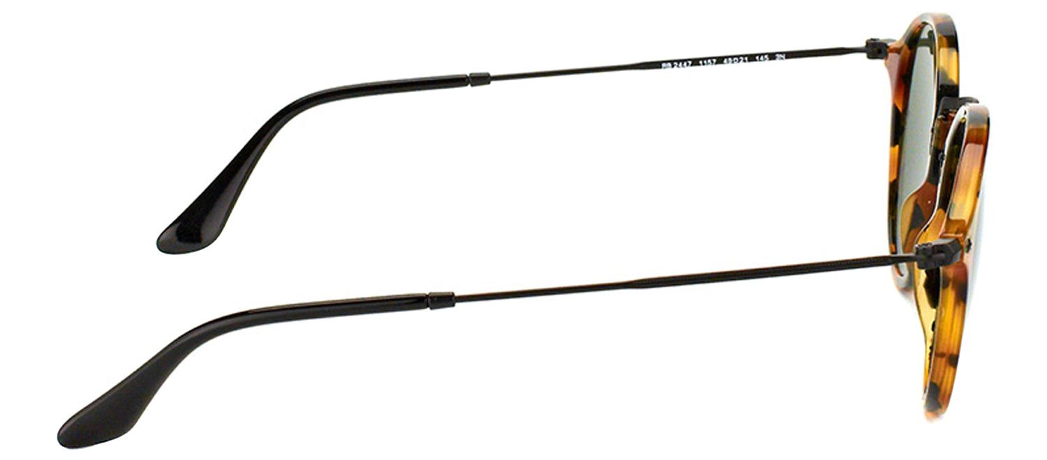 Ray-Ban RB 2447 1157 Round Plastic Tortoise/ Havana Sunglasses with Green Lens sold by Gaffos product image thumbnail 3