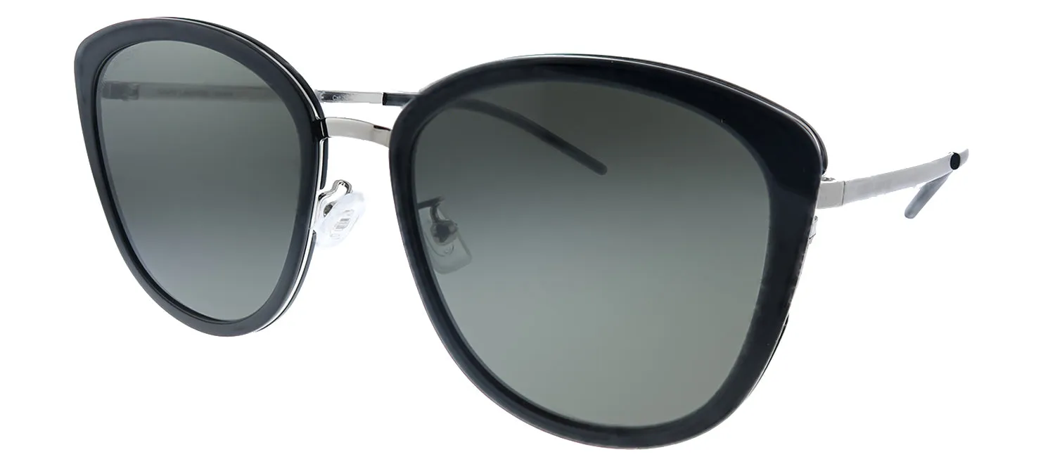 Saint Laurent SLIM SL 377/K 001 Cat-Eye Metal Silver Sunglasses with Grey Lens sold by Gaffos product image thumbnail 2